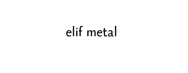 ELİF METAL